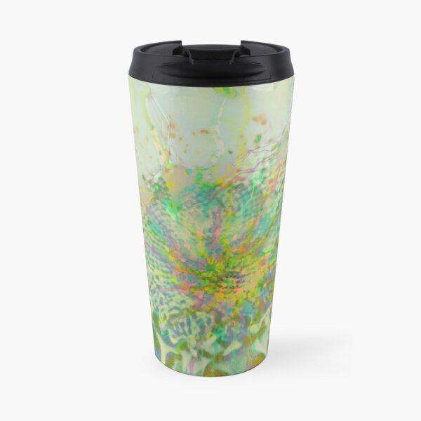 Floral abstraction Travel Mug
