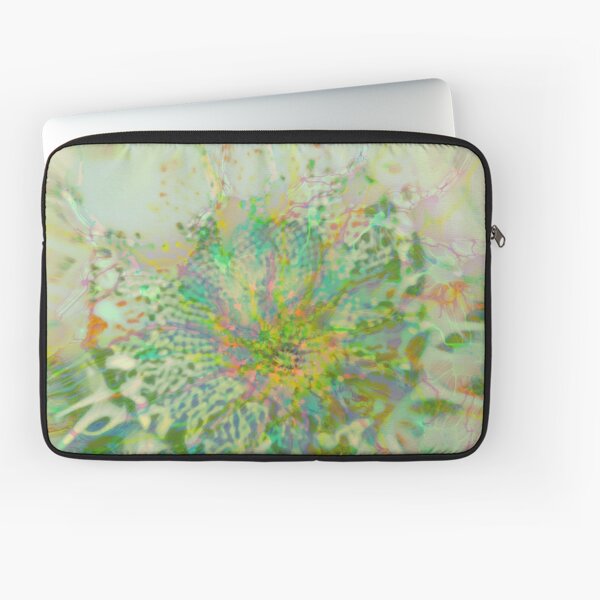 Floral abstraction Laptop Sleeve