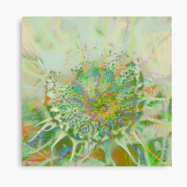 Floral abstraction Canvas Print