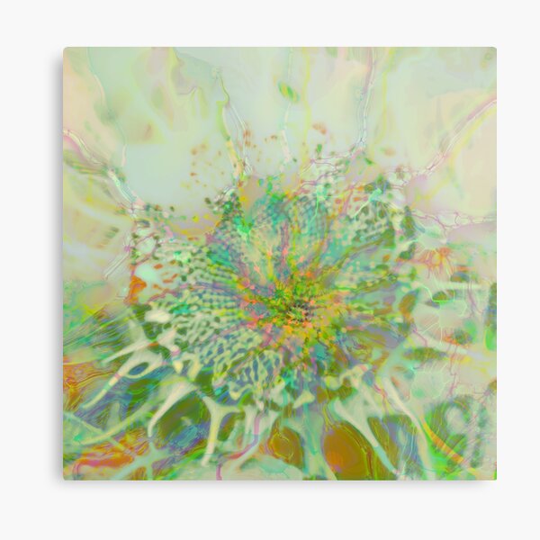 Floral abstraction Metal Print