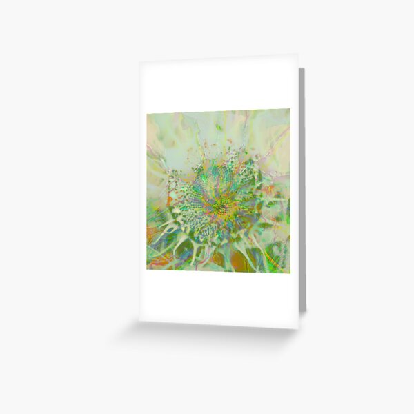 Floral abstraction Greeting Card
