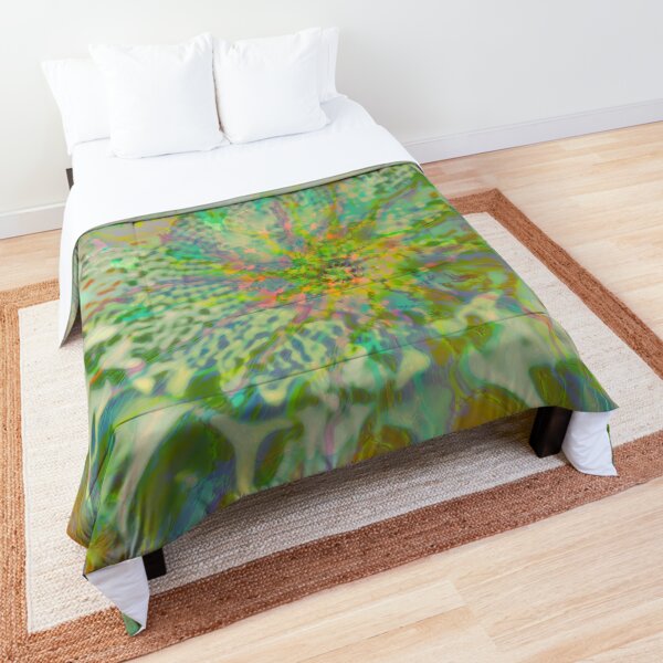 Floral abstraction Comforter