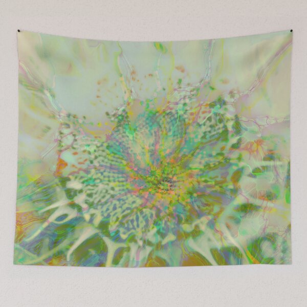 Item preview, Floral abstraction designed and sold by blackhalt.
