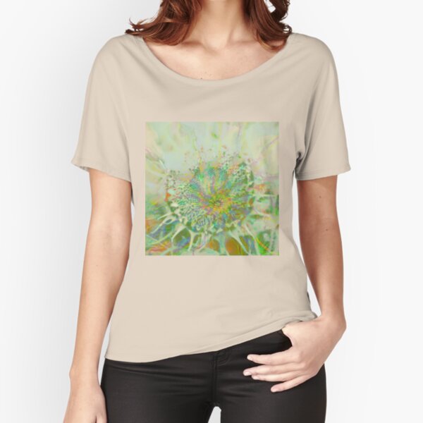 Floral abstraction Relaxed Fit T-Shirt