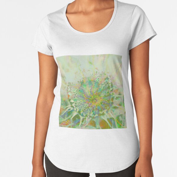 Floral abstraction Premium Scoop T-Shirt