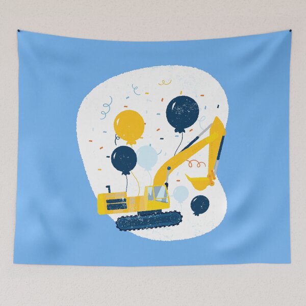 Item preview, Birthday excavator designed and sold by DerSenat.