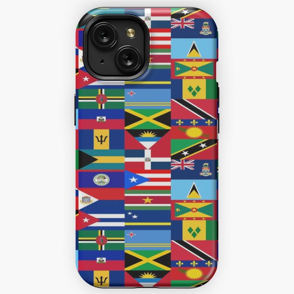 St Lucia Traditional Fishing Traps iPhone Case