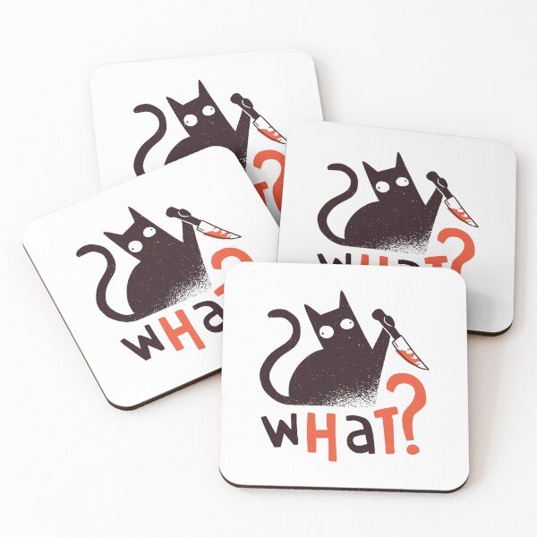 Item preview, Killer cat, killer cat, cat with knife, crazy cat designed and sold by DerSenat.