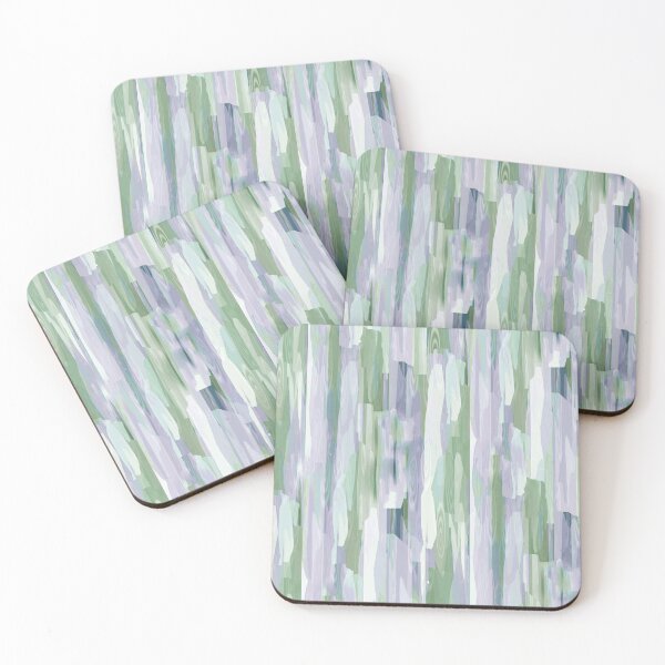 Item preview, Colorful Brush Texture Abstract Stripes  designed and sold by hutofdesigns.