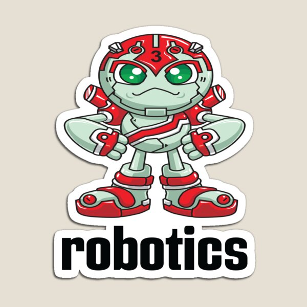 Aperçu de l'œuvre Robotique Robot Intelligence Artificielle Robotique J'aime Construire Des Robots Dessin Animé créée et vendue par ProjectX23.