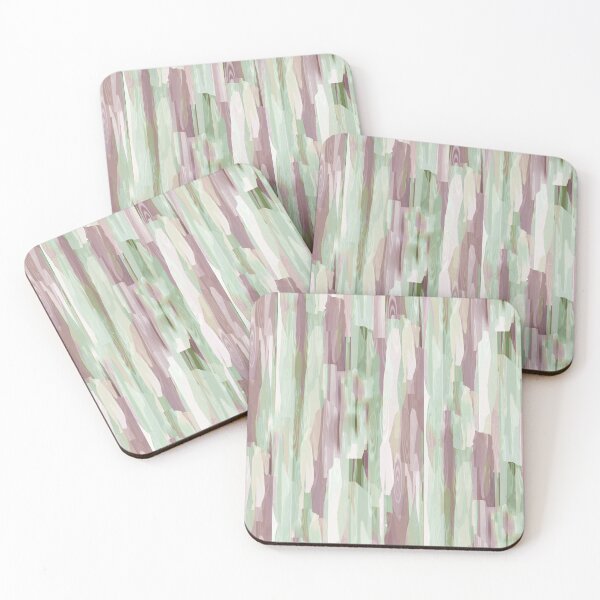 Item preview, Colorful Brush Texture Abstract Stripes  designed and sold by hutofdesigns.