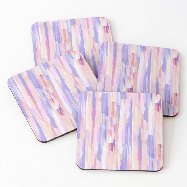 Item preview, Colorful Brush Texture Abstract Stripes  designed and sold by hutofdesigns.