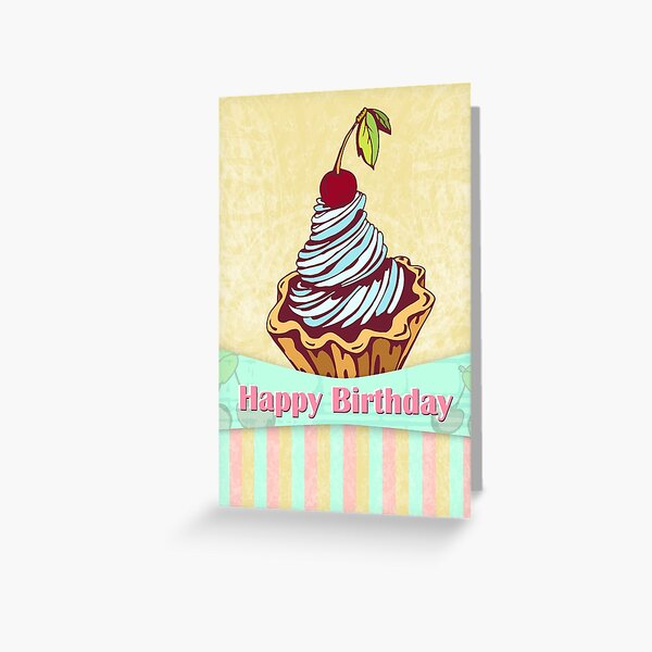 Aperçu de l'œuvre carte de voeux. Bon anniversaire créée et vendue par lisenok.