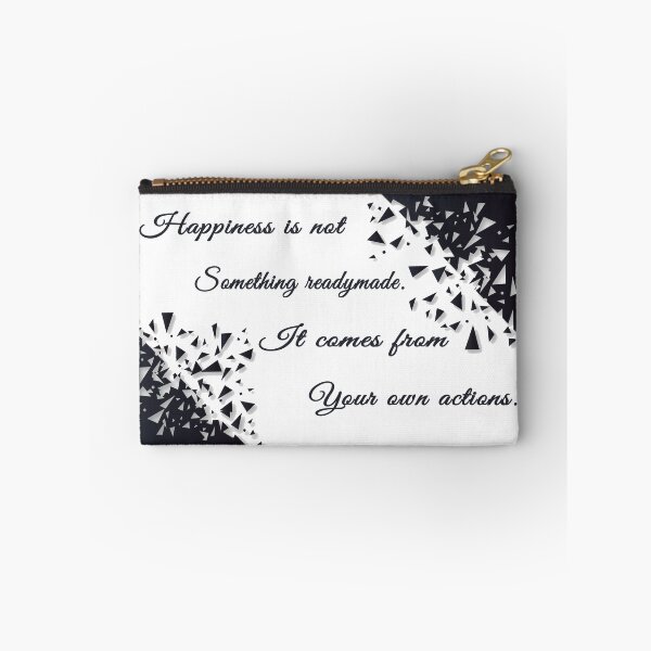 Item preview, Happiness is not something readymade It comes from your own actions t-shirt designed and sold by khalifadahmane.
