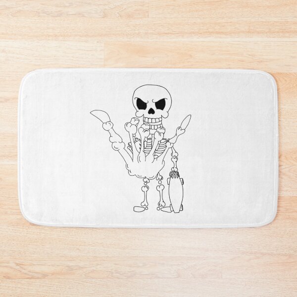 Item preview, Shaka Skeleton with Skateboard designed and sold by Courtnemh.