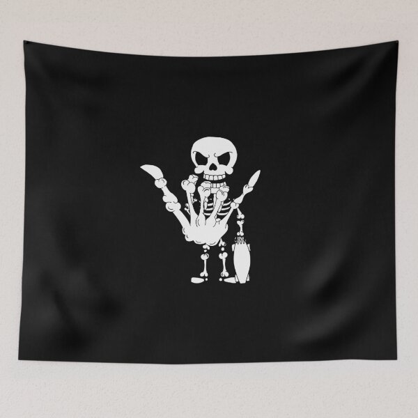 Item preview, Shaka Skeleton with Skateboard designed and sold by Courtnemh.