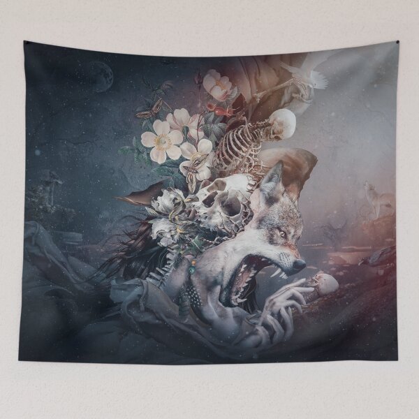 Item preview, Wolf in moonlight designed and sold by RIZA PEKER.