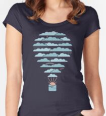 Weather Balloon Women's Fitted Scoop T-Shirt