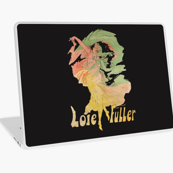 La Loie Fuller - 1920 dancer Priestess of Fire - Dancing in the flames Laptop Skin