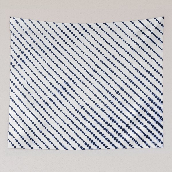 Aperçu de l'œuvre Indigo Shibori Pattern 2 créée et vendue par hellcom.