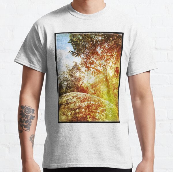 Tree and rock Classic T-Shirt