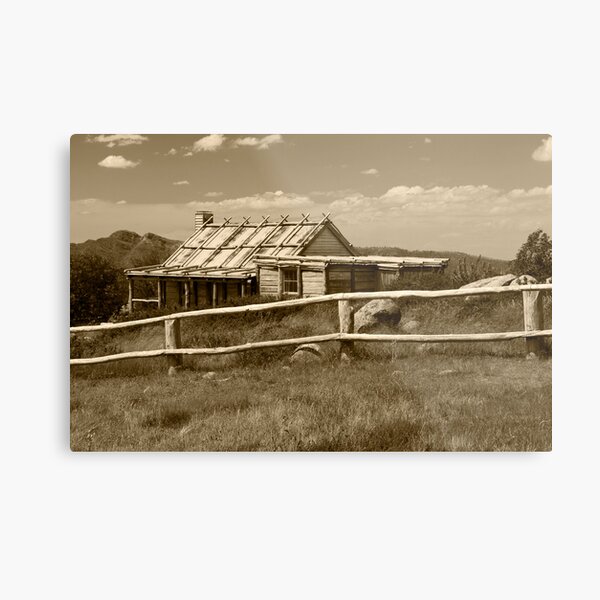 Craigs Hut Metal Print
