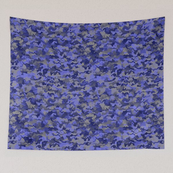 Item preview, Blue Military Camouflage designed and sold by Marcu Ioachim.