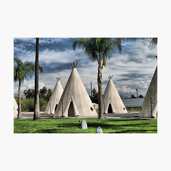 WigWam Motel on Route 66 Photographic Print