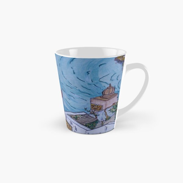 Pretty postcard of lake Pushkar, Rajasthan, India Tall Mug