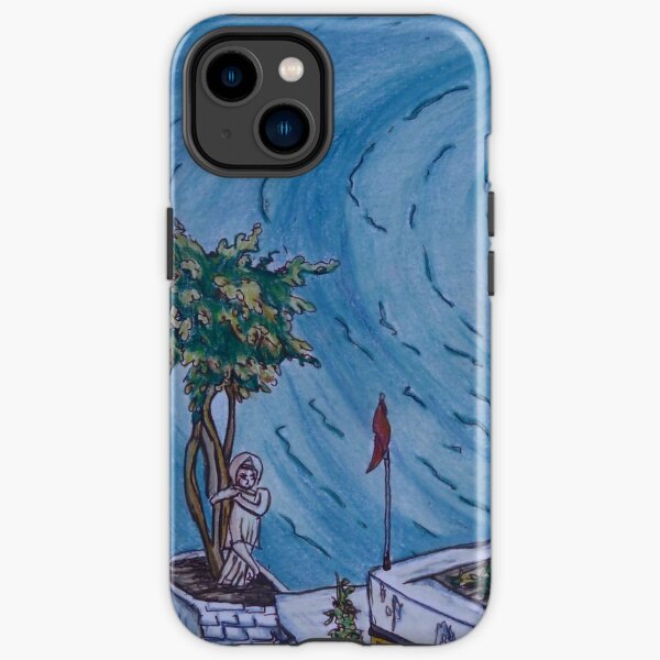 Pretty postcard of lake Pushkar, Rajasthan, India iPhone Tough Case