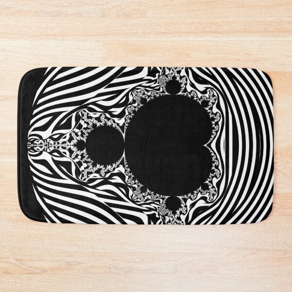 Item preview, Monochrome Mandelbrot 003 designed and sold by Rupert Russell.