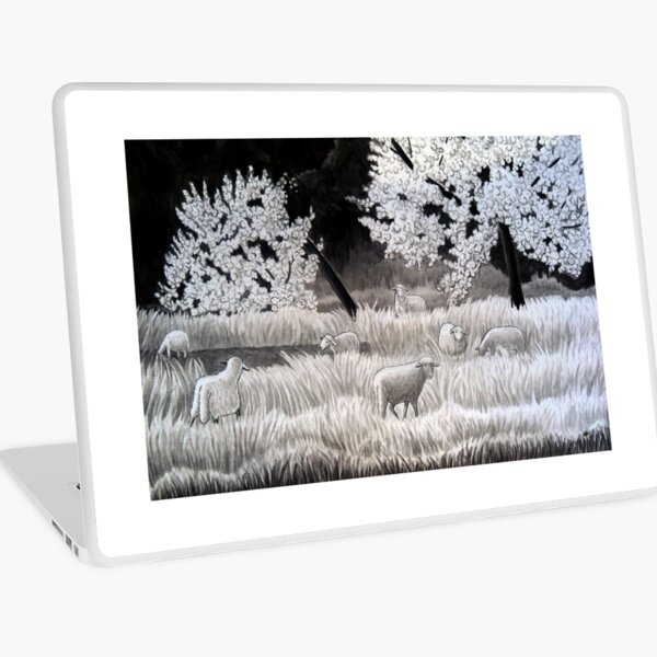 Winter Sheep in Ibiza Laptop Skin