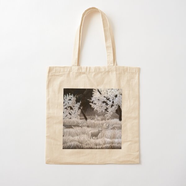 Winter Sheep in Ibiza Cotton Tote Bag