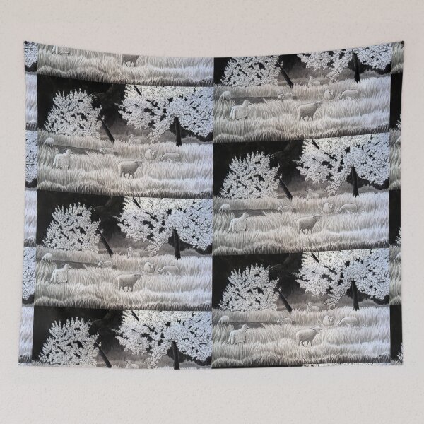 Item preview, Winter Sheep in Ibiza designed and sold by ValMcCall.