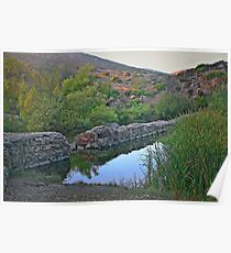 Old Mission Dam-Historic Landmark Poster