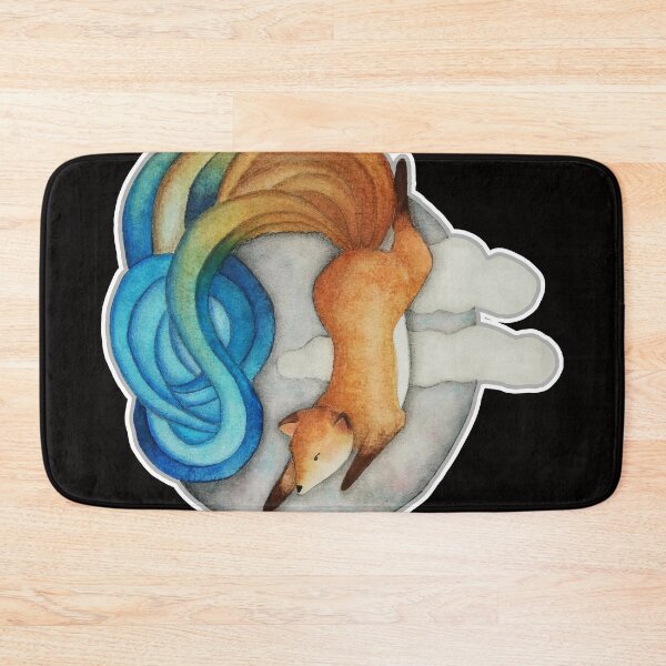 Item preview, Fantasy Watercolour Red Fox Moon  designed and sold by RosalieReeves.