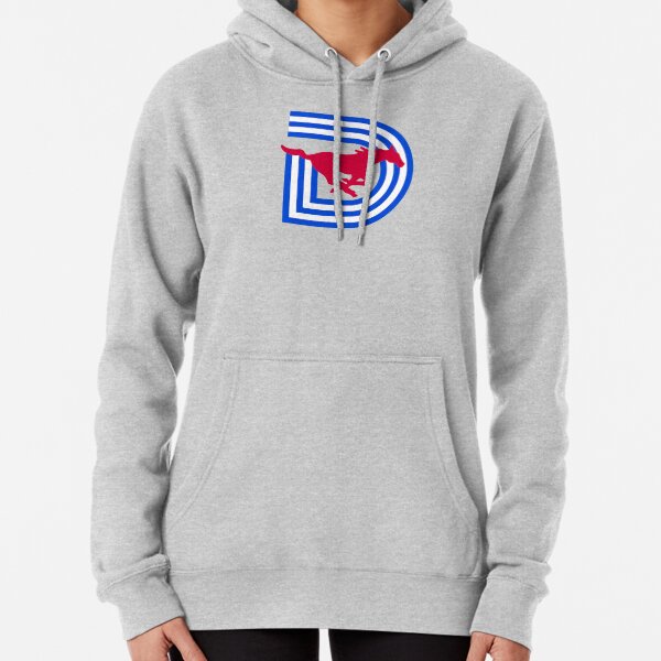 NEW SMU / Dallas Football Logo Pullover Hoodie