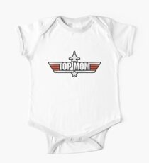 Top Gun style T-Shirt (Top Mom) One Piece - Short Sleeve