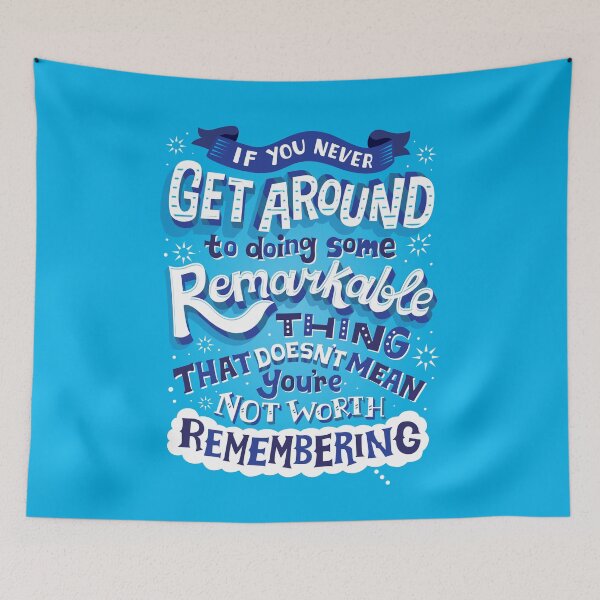Item preview, You're worth remembering designed and sold by Risa Rodil.
