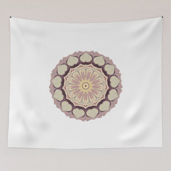 Item preview, Calming Heart Mandala  designed and sold by Michell Rosenthal.