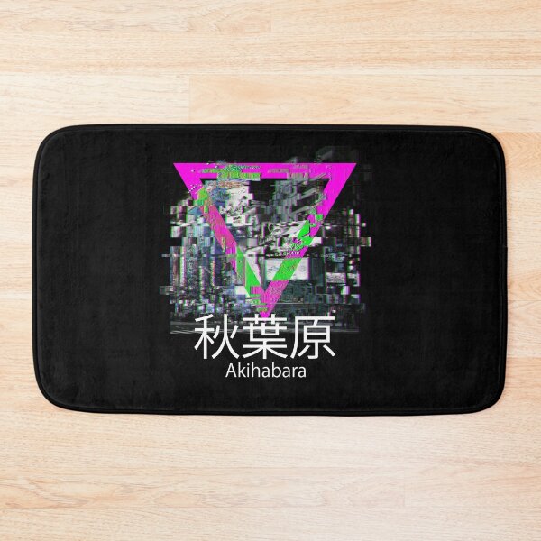 Artikelvorschau, Akihabara retro vaporwave aesthetics glitch Design entworfen und verkauft von LuminOrb.