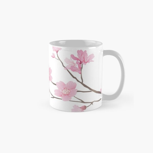 Cherry Blossom Travel Mug – Amy's Coffee Mugs