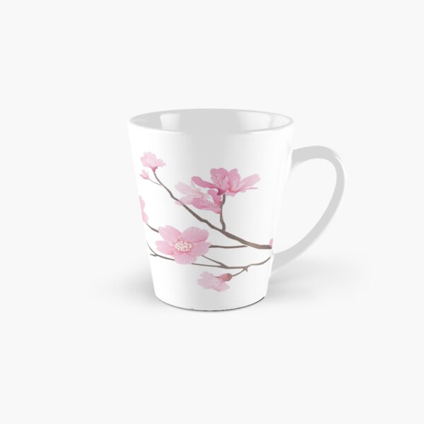 Cherry Blossom - Transparent Background Tall Mug
