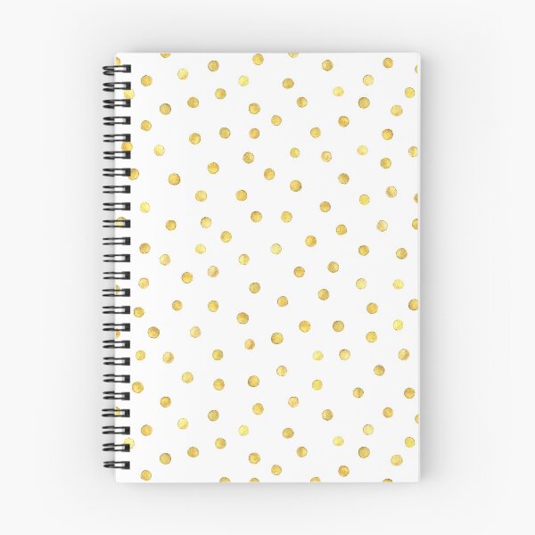 Item preview, I Like Gold | Handpainted White + Gold Dots (Print Only) designed and sold by SoNifty.