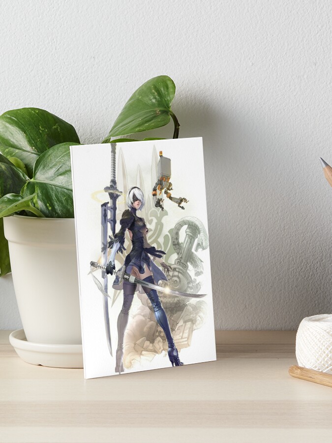 Nier Automata 2B Art Board Print for Sale by CassidyCreates