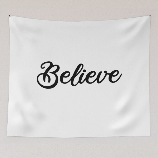 Item preview, Believe Sticker - Planner Stickers - Text Words designed and sold by MysticMagpie.