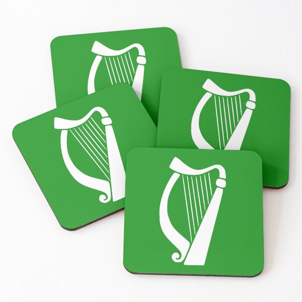 Item preview, White irish harp designed and sold by fil00.