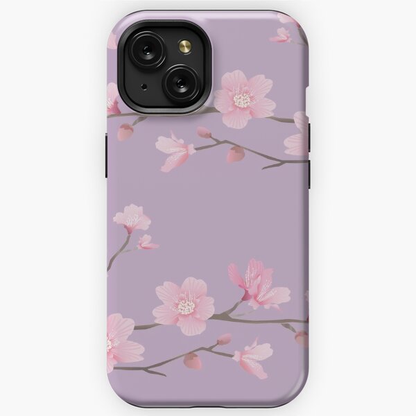 IPad Case Japan iPhone Case Sun Pink Sky Art Sakura Blossom 