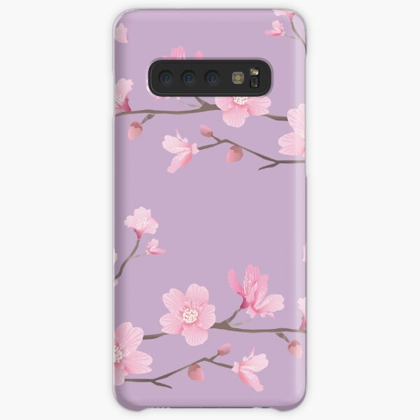 Cherry Blossom - Pastel Purple Samsung Galaxy Snap Case