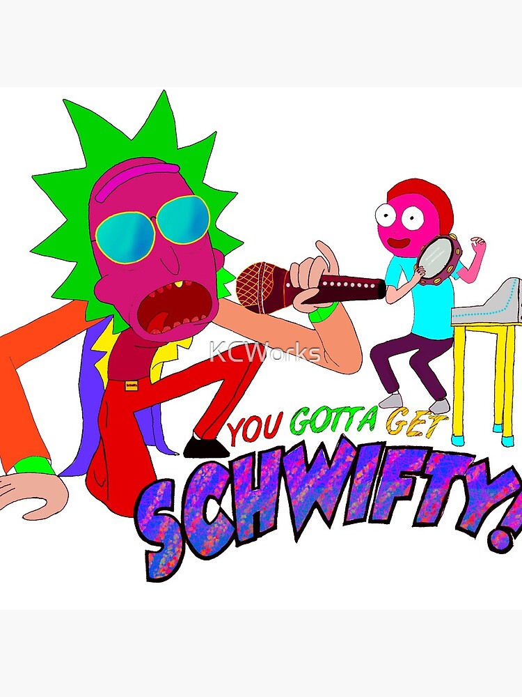 Rick and Morty Scwifty! by KCWorks